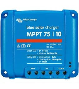 Victron BlueSolar MPPT 75/10 – Solcelle‑Charge Controller (12/24 V, 10 A) - SejlStrøm