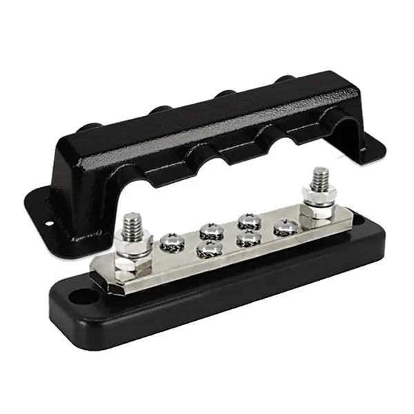 Victron Busbar 250A 2P with 6 screws + cover