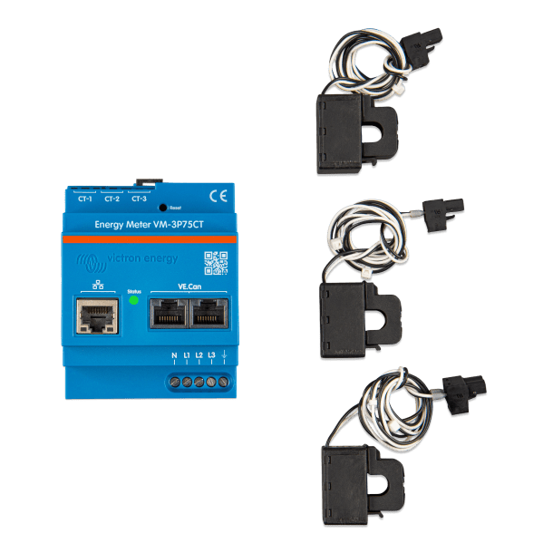 Victron Energy Meter VM - 3P75CT – 3 fase – max 75A/phase - SejlStrøm