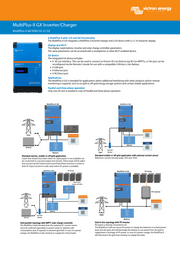 Victron MultiPlus - II 48/3000/35 - 32 GX – 48 V Inverter & Batterioplader (3000 VA, 35 A) - SejlStrøm