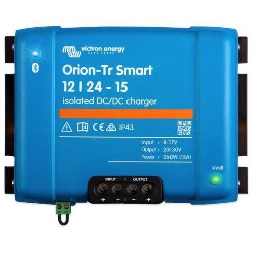 Victron Orion - Tr Smart DC - DC Charger – 12 V til 24 V, 15 A (360 W, Isoleret) - SejlStrøm