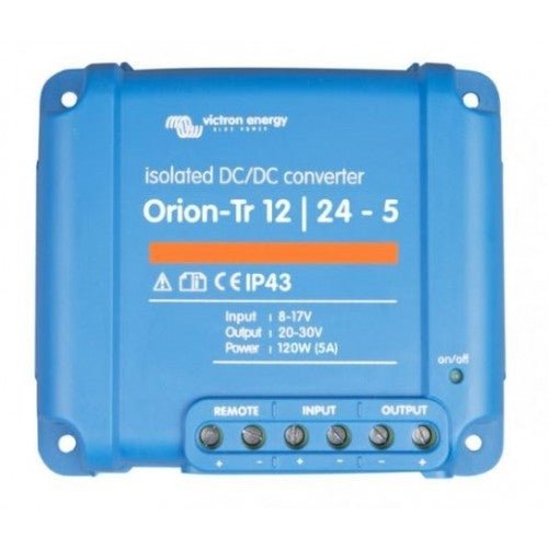 Victron Orion‑Tr 12/24 V DC‑DC Converter – 5 A (120 W, Isoleret) - SejlStrøm