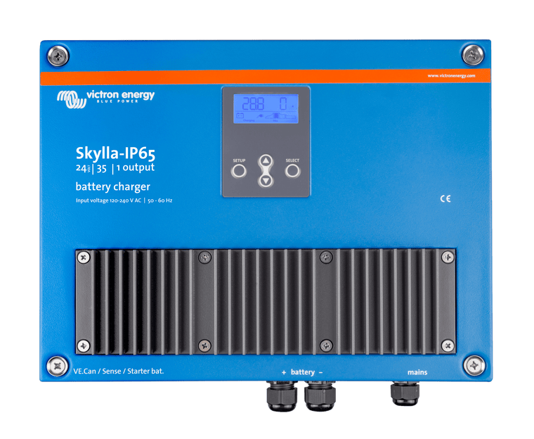 Victron Skylla-IP65 24V 35A batterilader, 1+1 udgange