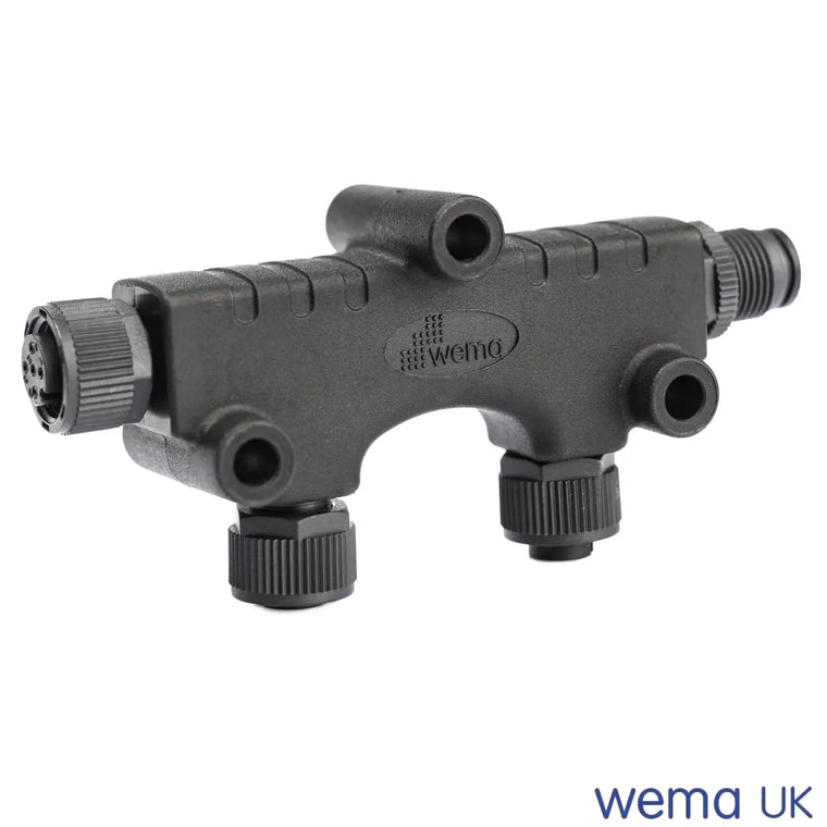 Wema NMEA 2000 Micro Multi-port T-connector, 2 port