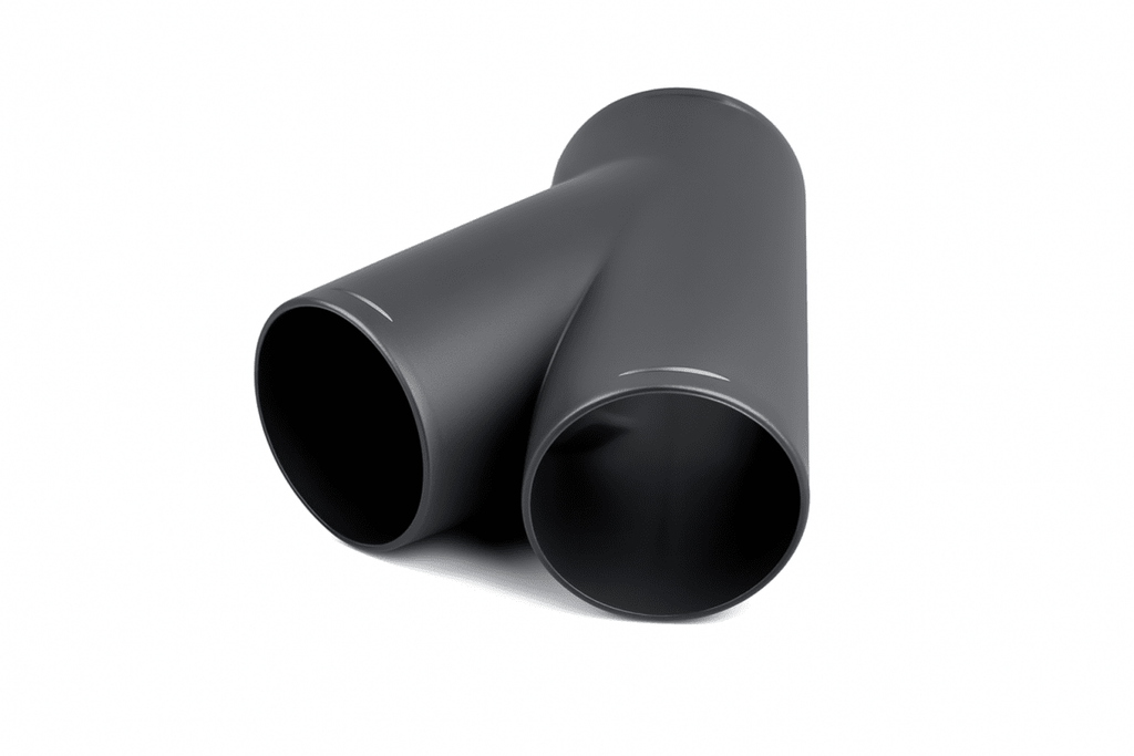 Y - stykke med Sideudgang – Varmluft Fordeling (Ø60 mm & Ø75 mm) - SejlStrøm
