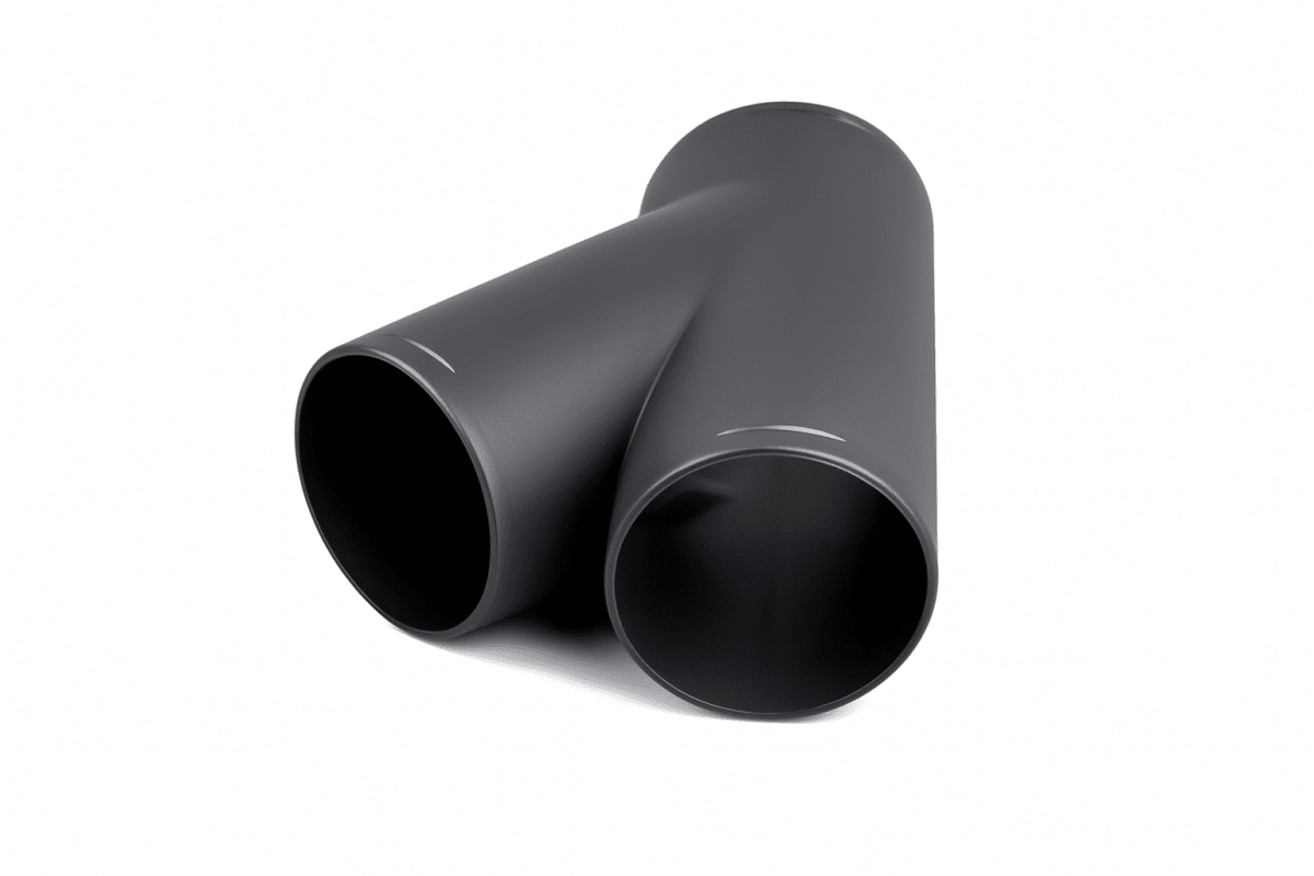 Y - stykke med Sideudgang – Varmluft Fordeling (Ø60 mm & Ø75 mm) - SejlStrøm