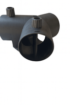 Y‑stykke med lukbar spjæld Ø60/Ø75 mm – Luftfordeler & Justérbar Luftkontrol